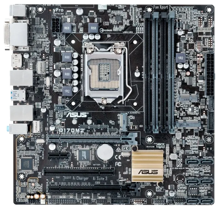 Материнская плата ASUS Q170M2
