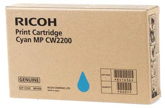 Картридж Ricoh 841636 голубой тип MP CW2200