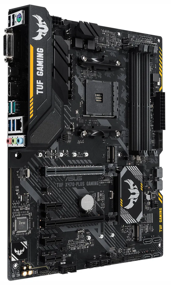 Материнская плата Asus TUF X470-PLUS GAMING