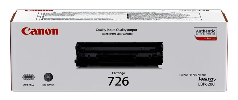 Картридж Canon 726 лазерный черный