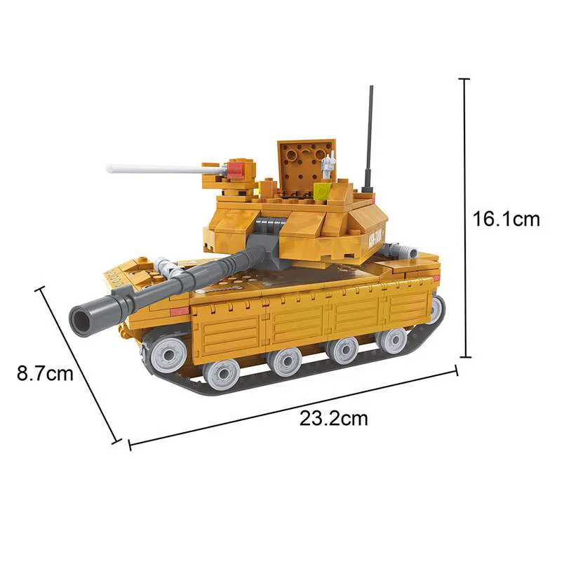Игровой конструктор Keyixing 22504 АРМИЯ (233 детали в наборе)