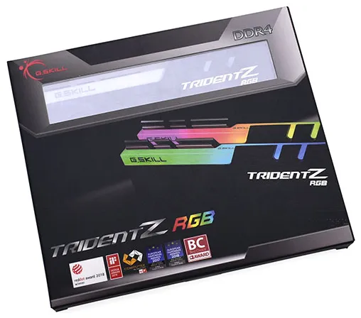 Оперативная память 32 GB kit G.SKILL TRIDENT Z RGB F4-3200C16D-32GTZR
