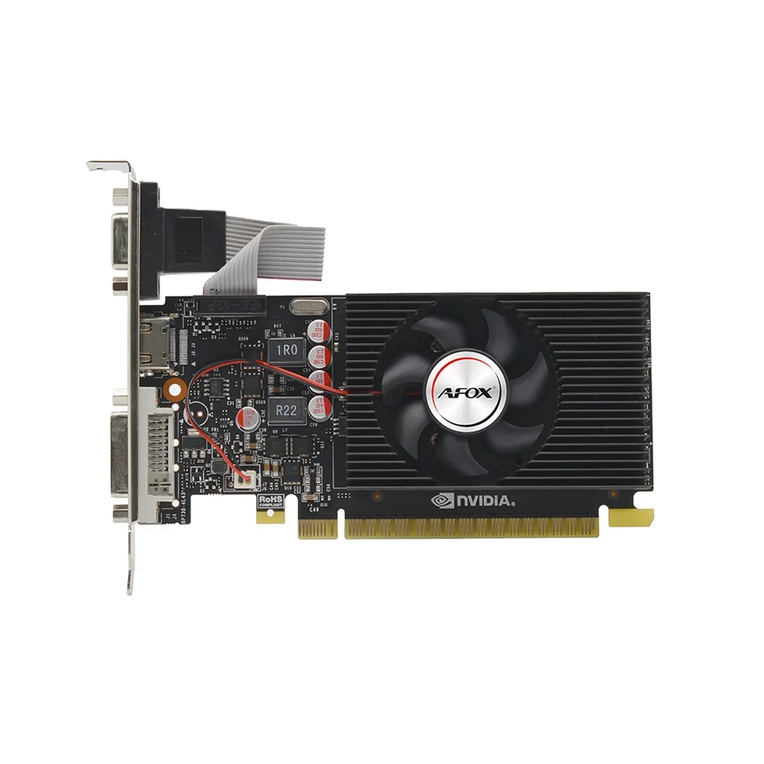 Видеокарта AFOX GT240 1GB D3 LP Single Fan AF240-1024D3L2-V2