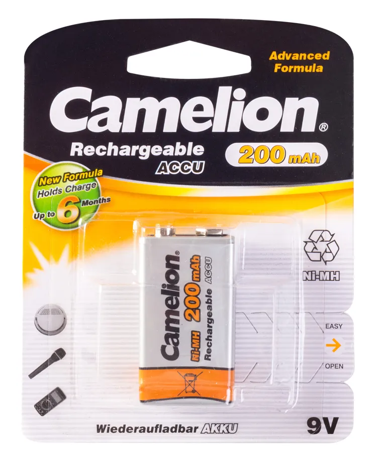 Аккумулятор CAMELION NH-9V200BP1