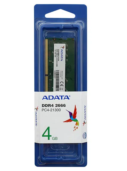 Оперативная память для ноутбука 4 GB ADATA AD4S26664G19-SGN