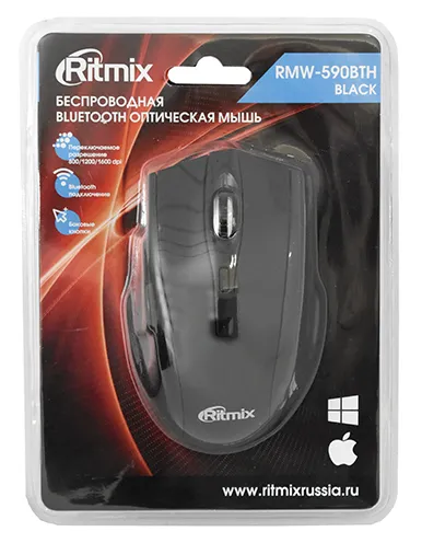 Компьютерная мышь Ritmix RMW-590BTH black