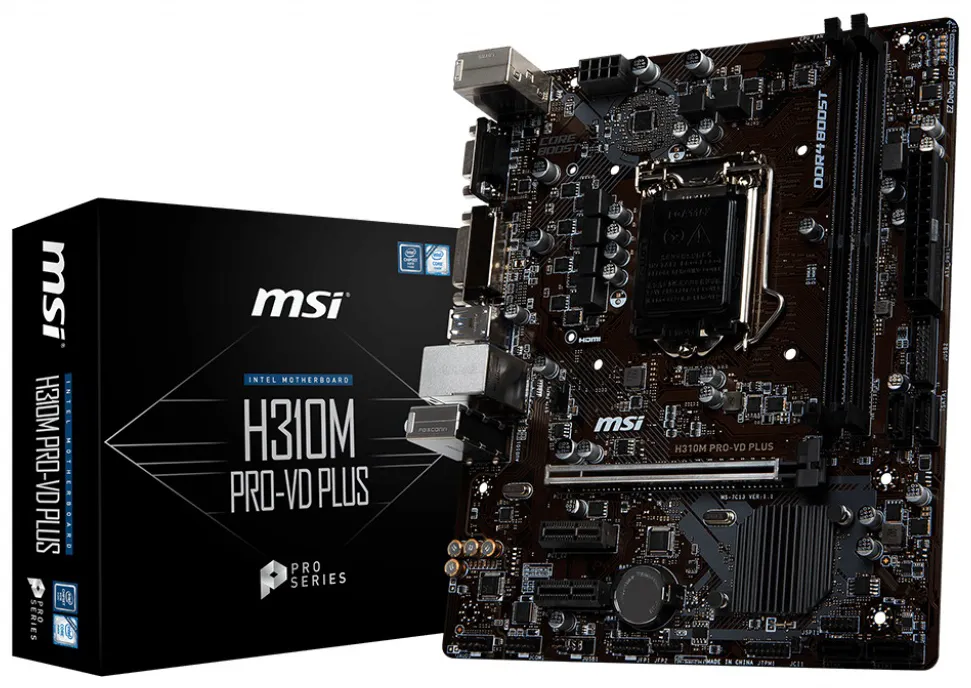 Материнская плата MSI H310M PRO-VD PLUS