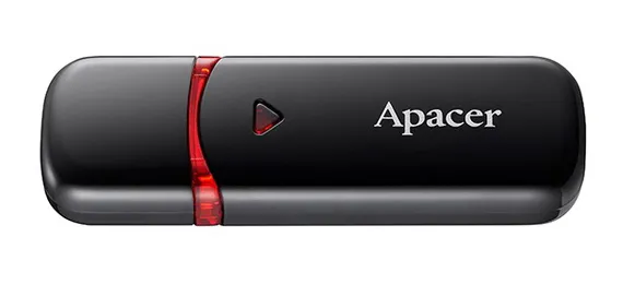 USB Флеш 64GB 2.0 Apacer AH333 AP64GAH333B-1