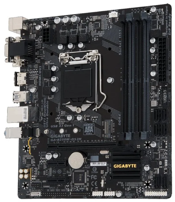Материнская плата Gigabyte GA-B250M-DS3H rev1.0