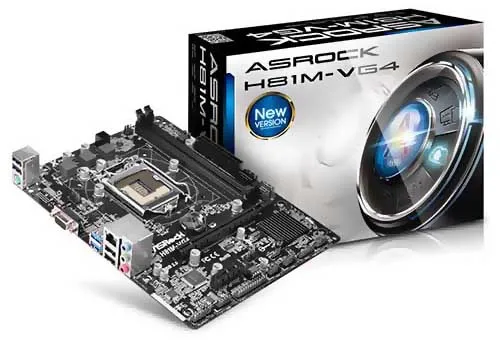 Материнская плата H81 ASRock H81M-VG4