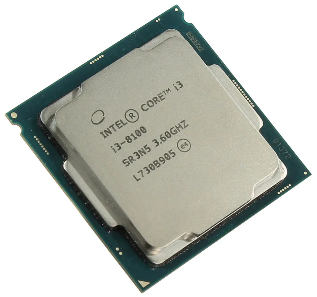 Процессор Intel Core i3 8100