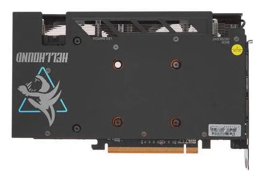 Видеокарта 8 GB PowerColor Hellhound RX 6600XT AXRX 8GBD6-3DHL/OC