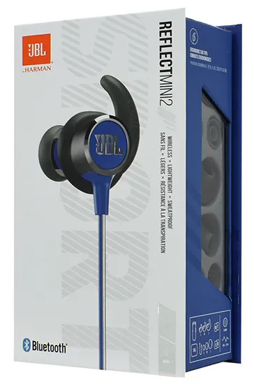 Bluetooth Гарнитура JBL (by harman) Reflect Mini 2 blue