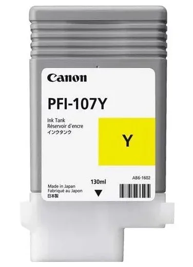Тонер Canon PFI-107Y №107 Желтый 6708B001