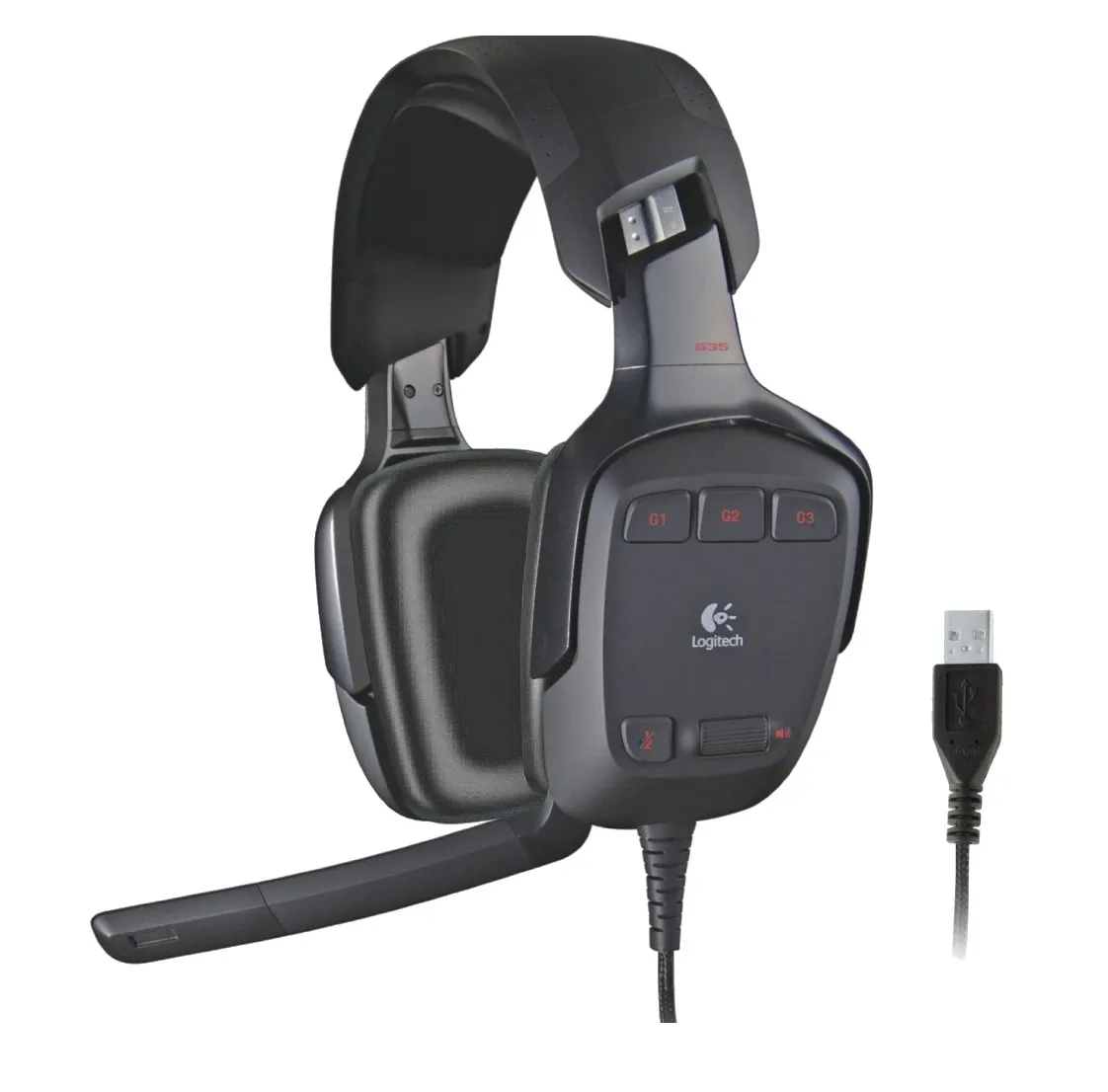 Гарнитура Logitech Gaming G35 981-000549 Чёрный