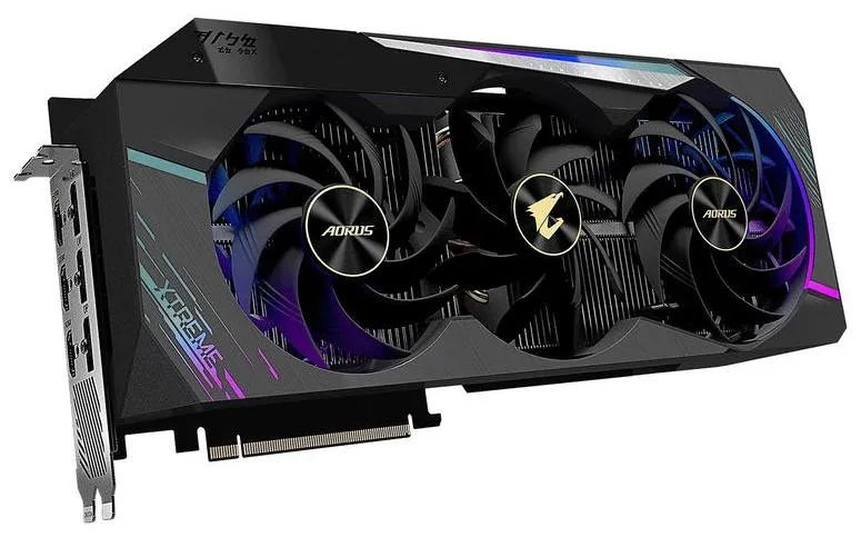 Видеокарта 10Gb Gigabyte RTX3080 AORUS X-10GD GV-N3080AORUS X-10GD 2.0