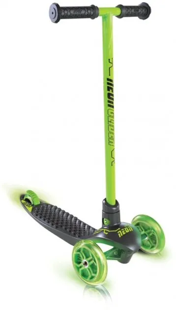 САМОКАТ NEON GLIDER GREEN 4L/13L CL 2PK