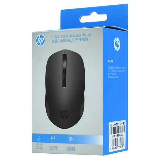 Компьютерная мышь HP S1000 black