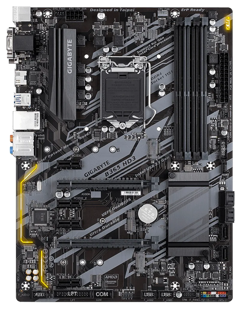 Материнская плата GIGABYTE B365 HD3