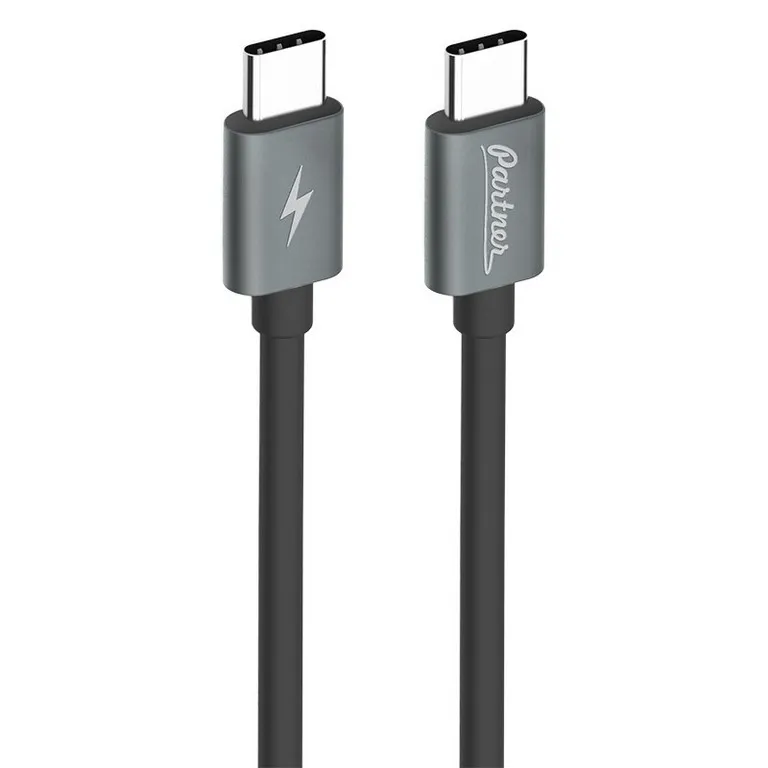 Кабель USB 3.1, Partner type-C - type-C 1м черный