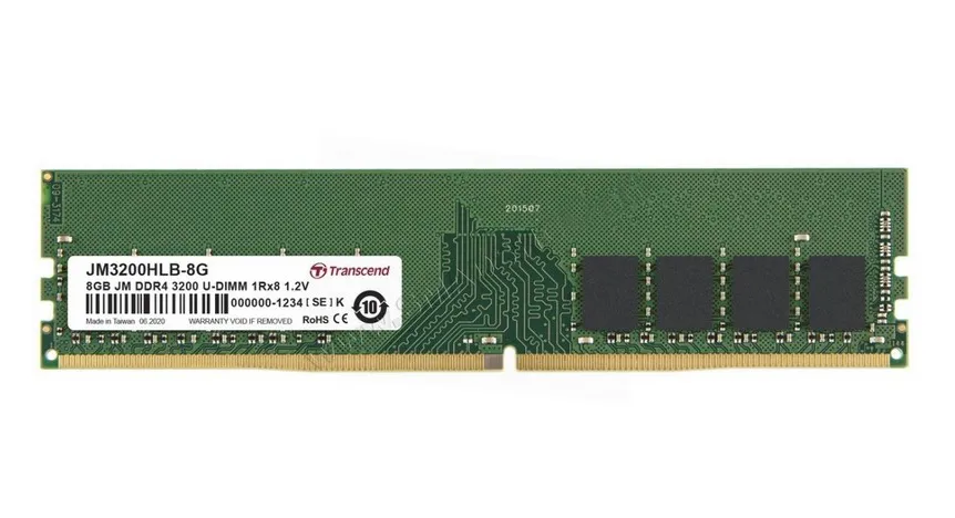 Память оперативная 8Gb Transcend JM3200HLB-8G