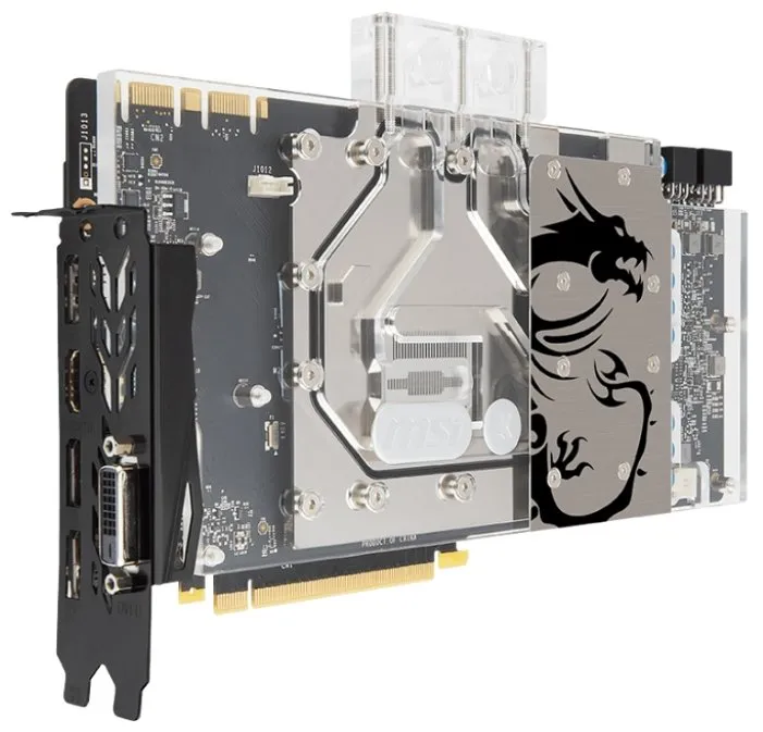 Видеокарта MSI GeForce GTX 1080 SEA HAWK EK X