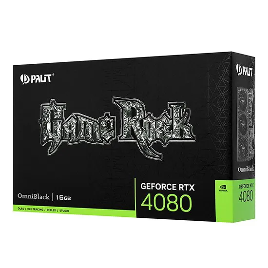 Видеокарта 16 GB Palit RTX 4080 GameRock OB NED4080019T2-1030Q