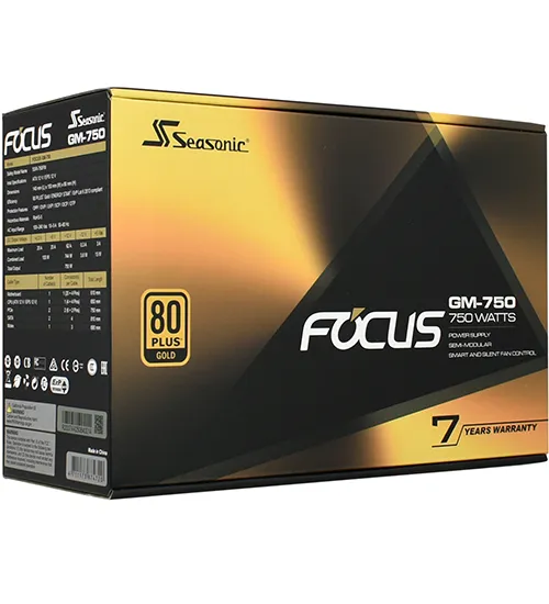 Блок питания Seasonic Focus GM-750 SSR-750FM