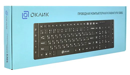 Клавиатура Oklick 530S black