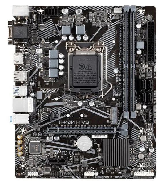 Материнская плата Gigabyte H410M H V3