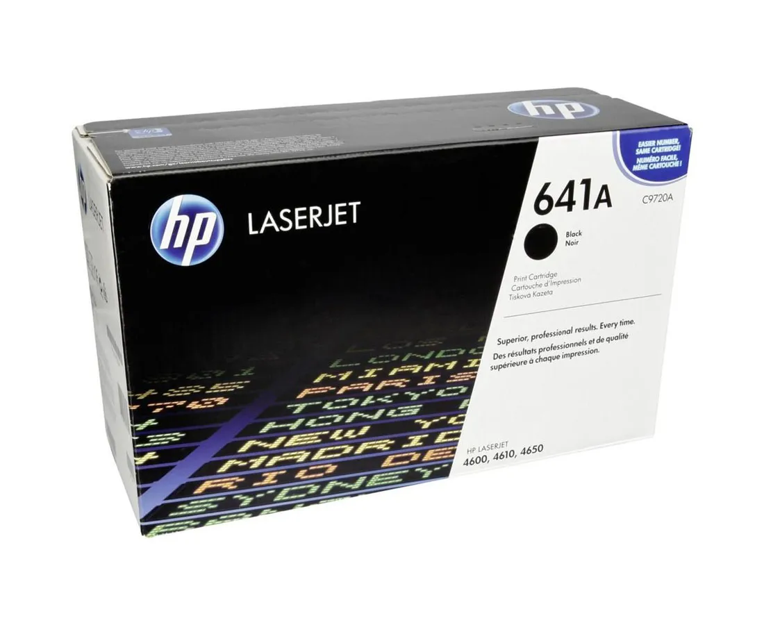 Картридж лазерный HP C9720A Черный