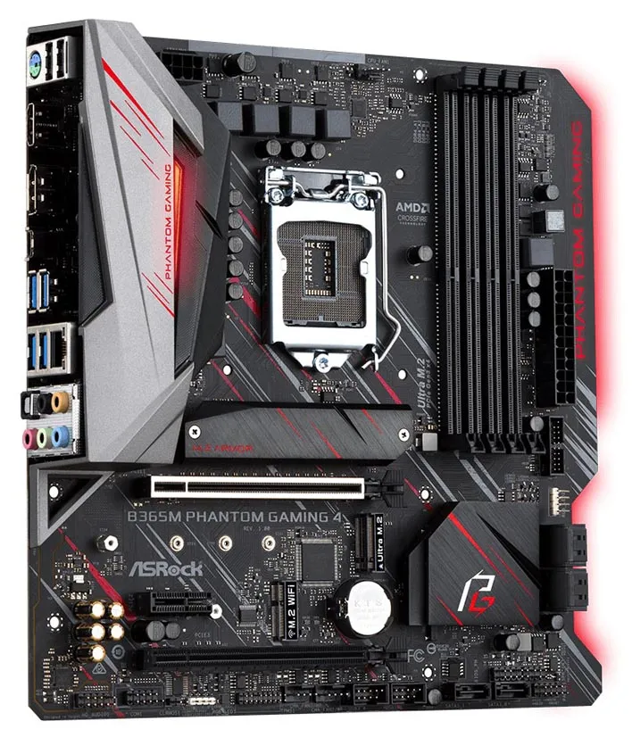 Материнская плата ASRock B365M PHANTOM GAMING 4