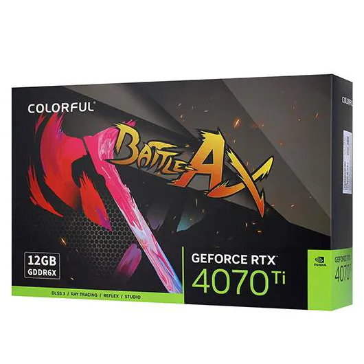 Видеокарта 12 GB Colorful RTX 4070 Ti NB EX-V