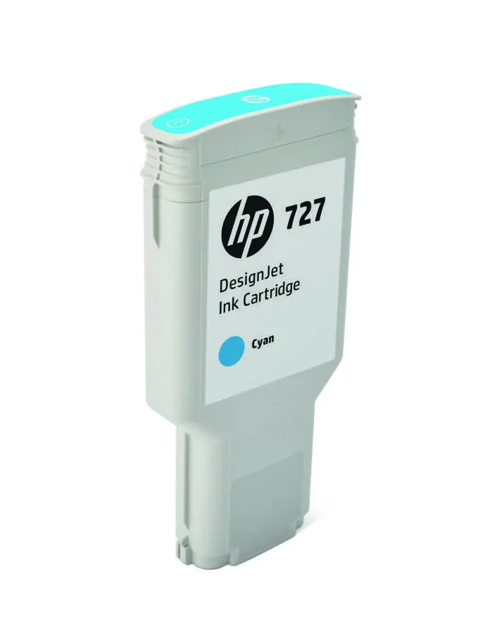 Картридж HP Europe F9J76A голубой №727