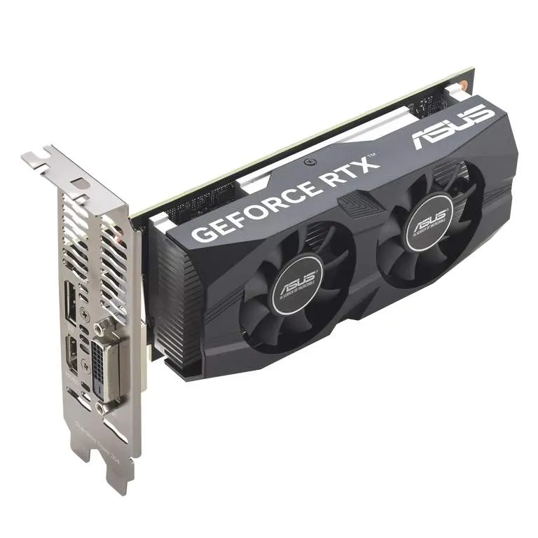 Видеокарта 6Gb ASUS RTX3050 OC RTX3050-O6G-LP-BRK