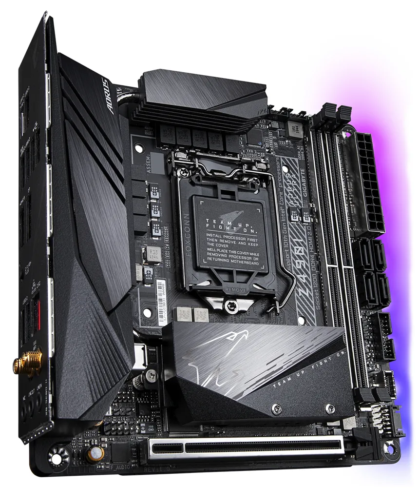 Материнская плата Gigabyte Z490I AORUS ULTRA