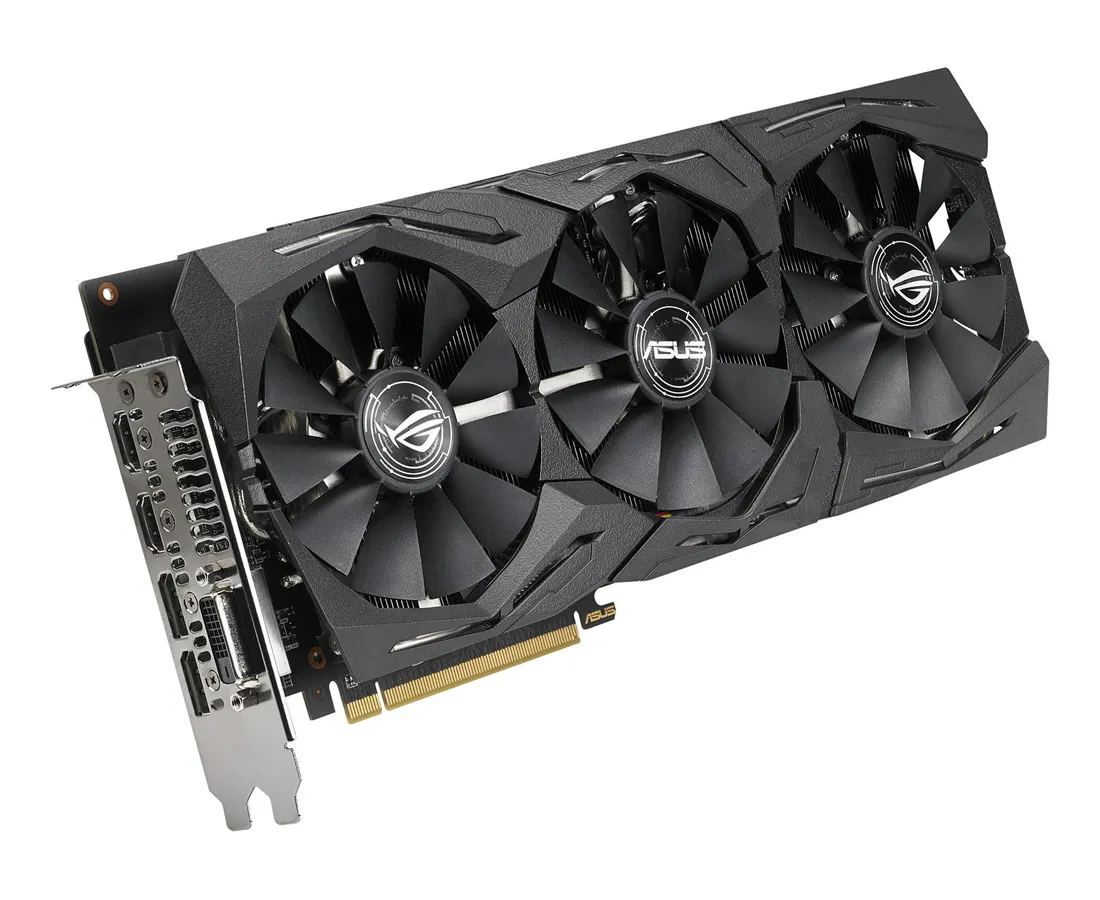 Видеокарта 8Gb ASUS RX 580 ROG-STRIX-RX580-8G-GAMING