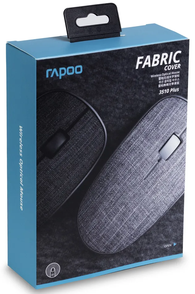 Компьютерная мышь беспроводная Rapoo 3510 Plus Чёрный