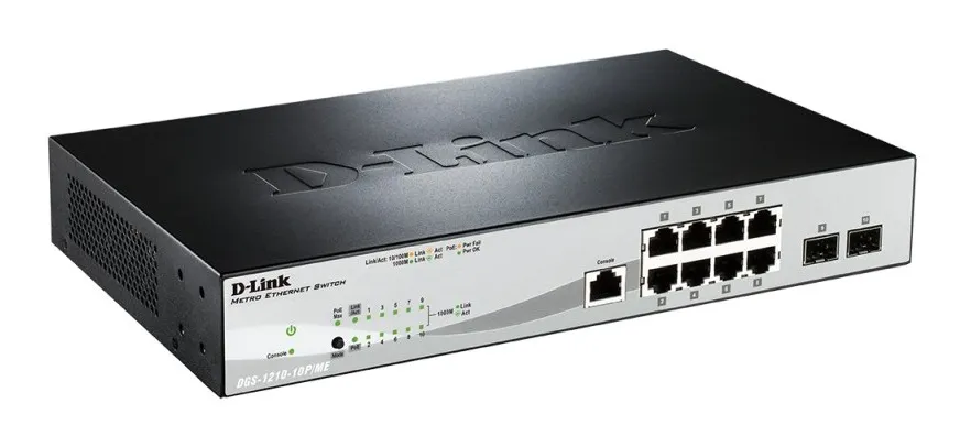 Коммутатор D-Link DGS-1210-10P/ME/A1A