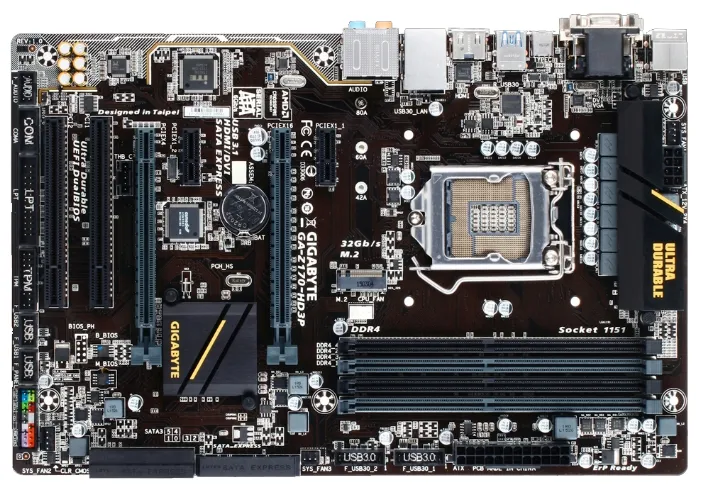 Сист. плата GigaByte Z170M-HD3P