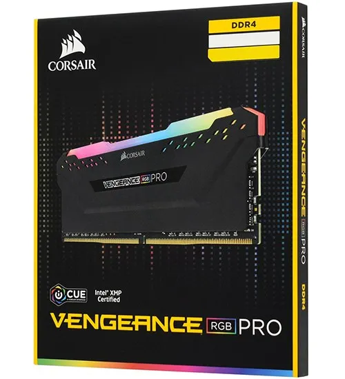 Оперативная память 32 GB kit Corsair Vengeance RGB PRO CMW32GX4M2D3600C18