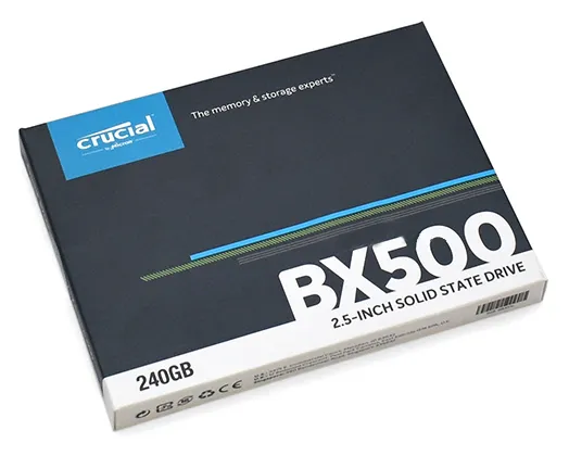 SSD накопитель 240 GB Crucial BX500 СT240BX500SSD1
