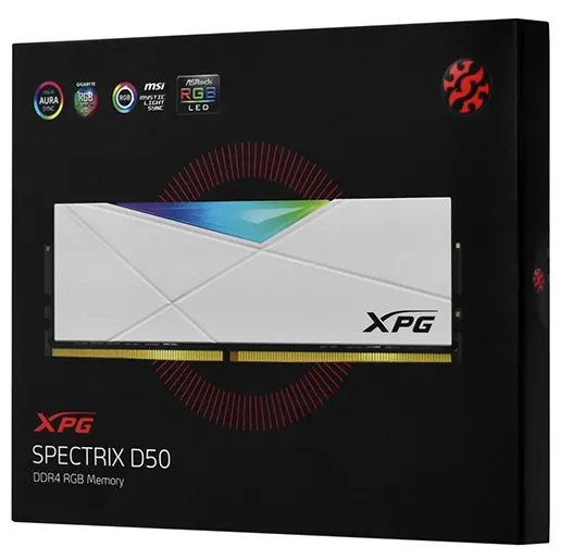 Оперативная память 16 GB kit ADATA XPG SPECTRIX D50 RGB AX4U36008G18I-DW50