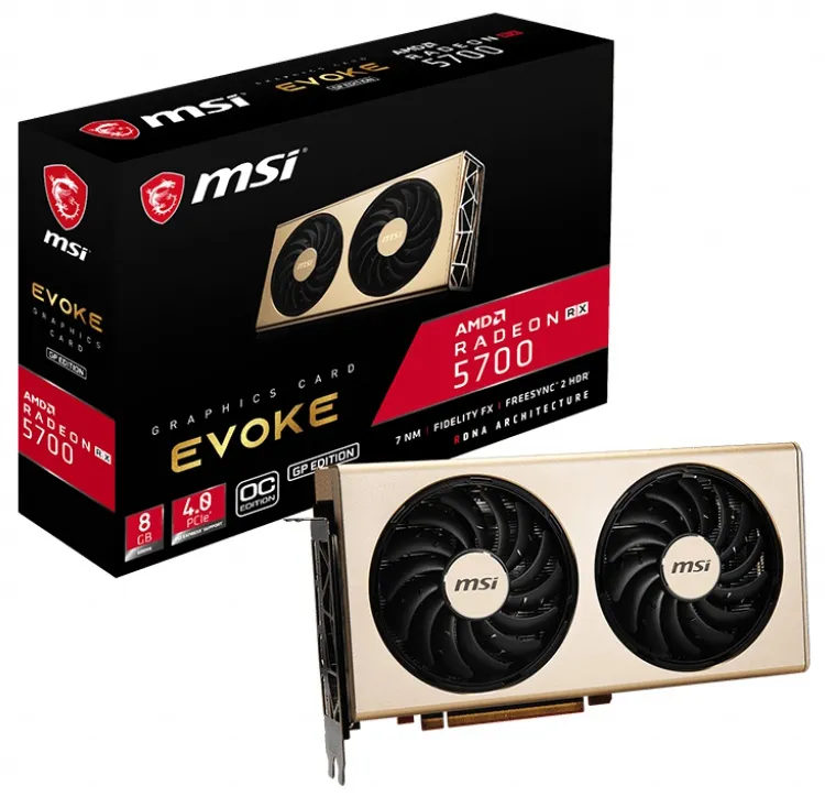 Видеокарта MSI Radeon RX 5700 EVOKE GP OC