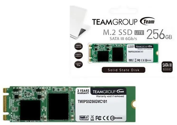 SSD накопитель Team Group TM8PS5256GMC101 256Gb