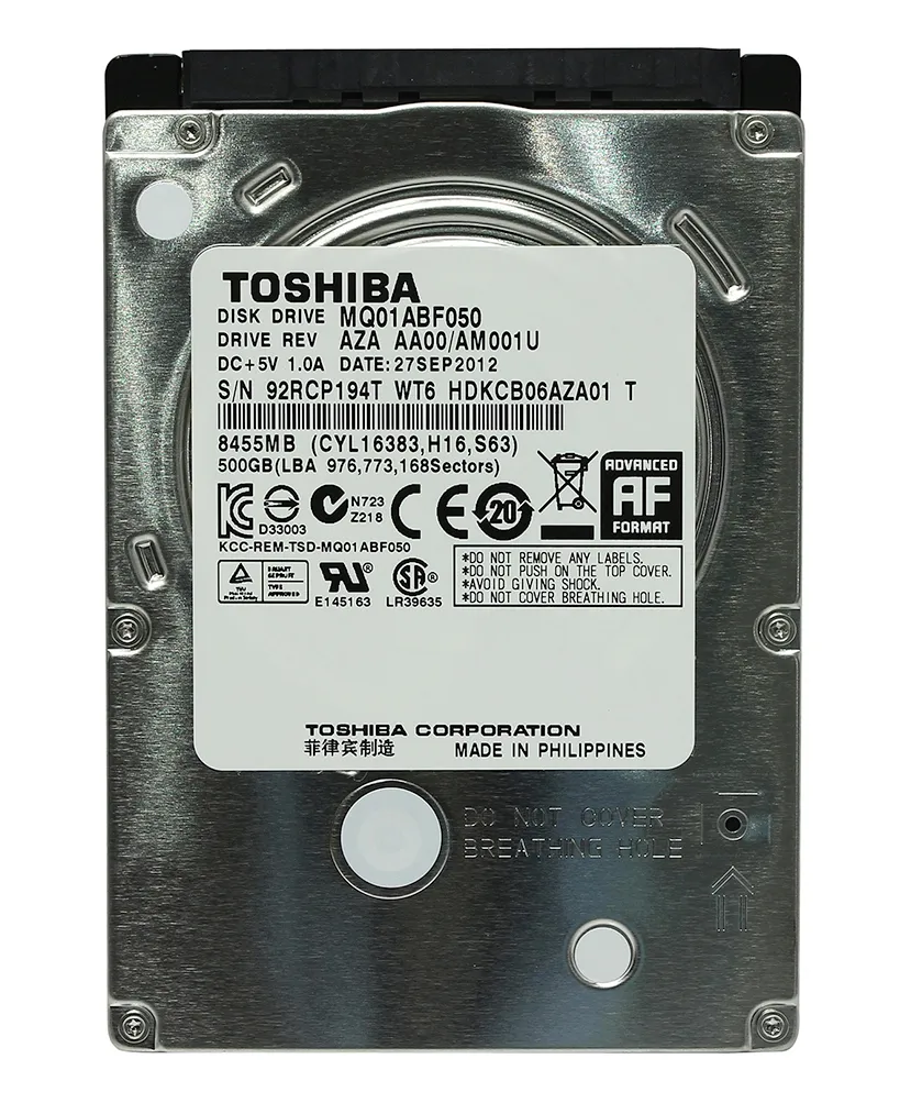 Жесткий диск 500Gb Toshiba MQ01ABF050