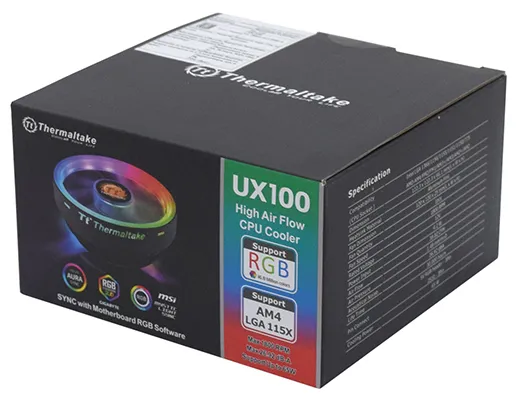 Кулер для CPU Thermaltake UX100 ARGB