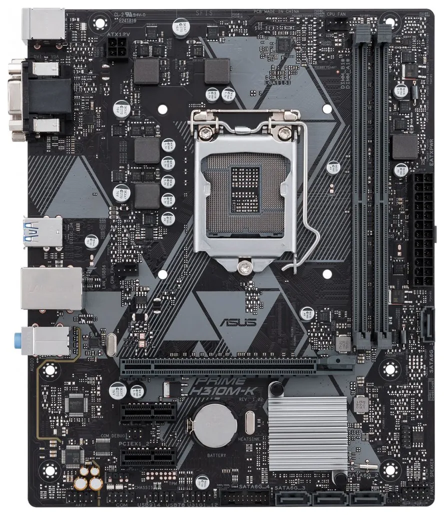 Материнская плата Asus PRIME H310M-K