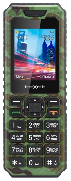 Мобильный телефон Texet TM-D302 хаки