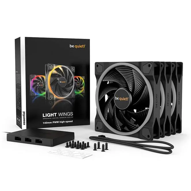 Кулер для корпуса Bequiet! Light Wings BL079 Triple-Pack